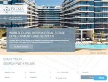 Tablet Screenshot of palmaholding.com